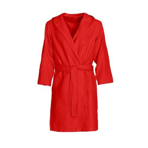 Dorian Home - Accappatoio Bambino Bambina in Microfibra Anallergico, Morbido, Leggero Salvaspazio Assorbente, Rapida Asciugatura con Cappuccio, Tasche, Cintura a Passanti e Gancio, Lavabile (no Stiro)