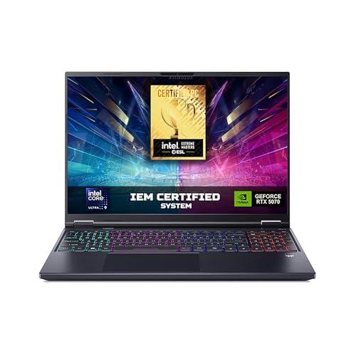 Acer Predator Helios Neo 16 AI PHN16-73-91XB Notebook Gaming, NVIDIA GeForce RTX 5070 8 GB GDDR7, Intel Core Ultra 9 275HX, RAM 32 GB DDR5, 1 TB SSD, Display 16