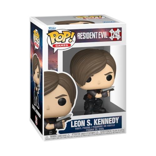 Funko POP! Games: Resident Evil - Leon Kennedy - Figura in vinile da collezione - Idea regalo - Prodotto ufficiale - Giocattoli per bambini e adulti - Modello di figura per collezionisti