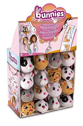 IMC Toys IMC ESP.32 Bunnies 95496 Peluches Conigli E Leprotti, Multicolore, 8421134095496