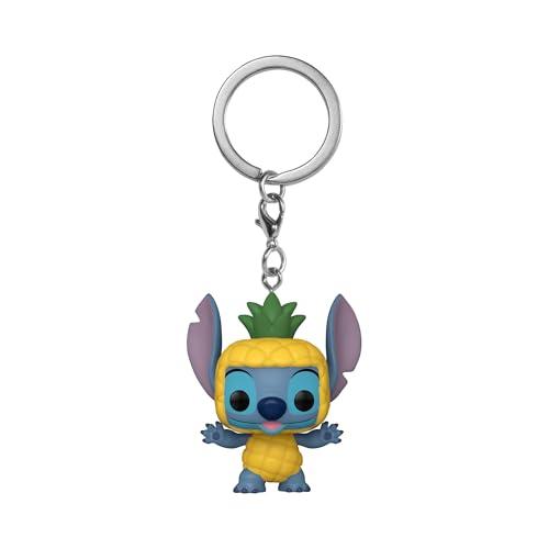 Funko Pop! Keychain: Disney - Stitch As Pineapple As Enamel Pineapple - Lilo And Stitch - Mini Figura in Vinile da Collezione Novità Portachiavi - Riempitivi per Calze - Idea Regalo - Movies Fans