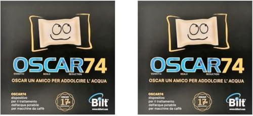 MAUQI Oscar 74 Filtro Anticalcare Compatibile con Tutte le Macchine da Caffè Nespresso, DeLonghi, Lavazza, Bialetti (2pz)