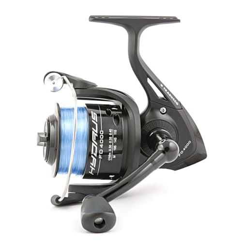 Mulinello Trabucco Hydrus XF 3000 – Filo Max Plus Incluso, Frizione Precisa – Per Feeder Leggero e Spinning – Ideale per Carpa, Orata e Bass