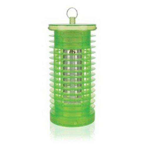 DCG ZA1311 - zanzariera elettrica adatta per uso interno ed esterno. Uccide zanzare, insetti e cimici. Griglia protettiva in plastica, 600V. Colore Verde