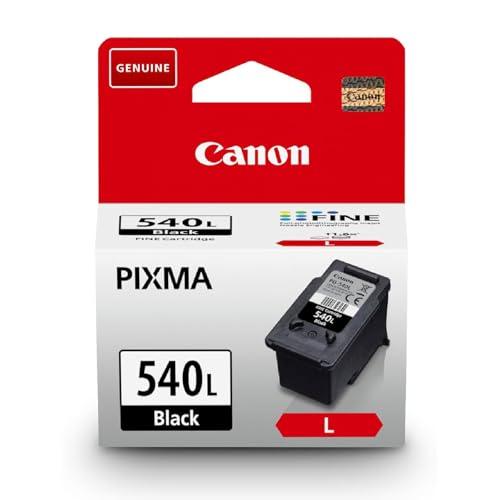 Canon Ink - PG-540L Cartuccia d'inchiostro nera originale a resa elevata per stampanti - Stampa fino a 300 pagine A4 (1 cartuccia) - Compatibile con la stampante PIXMA