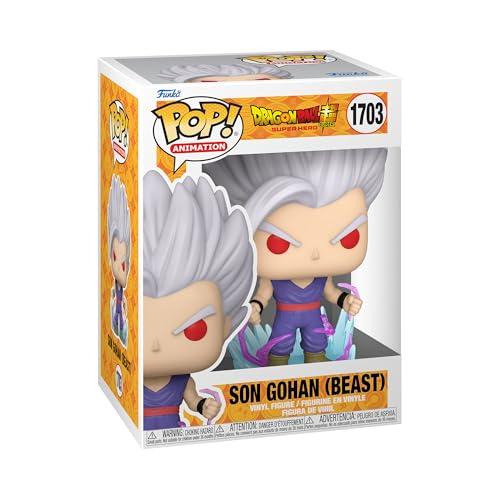 Funko Pop! Animation: DBSSH - Gohan UI - Probabilità di 1/6 per la Variante Chase - Si Illumina Al Buio - Dragon Ball Super Super Hero - Figura in Vinile da Collezione - Idea Regalo - Anime Fans