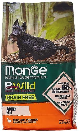 Monge Cane Bwild Adult Mini Duck And Potato 2.5 kg Grain Free