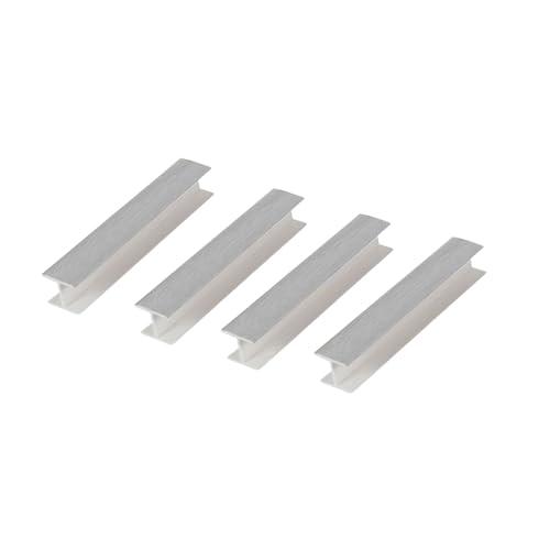 KIT 4 GIUNZIONI PER ZOCCOLO IN VARI COLORI H10, H12 E H15 (Inox, H15)