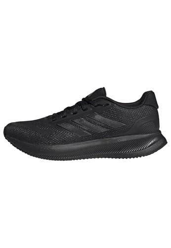 Adidas Uomo Runfalcon 5 Running Shoes, Core Black/Core Black/Core Black, 44 EU