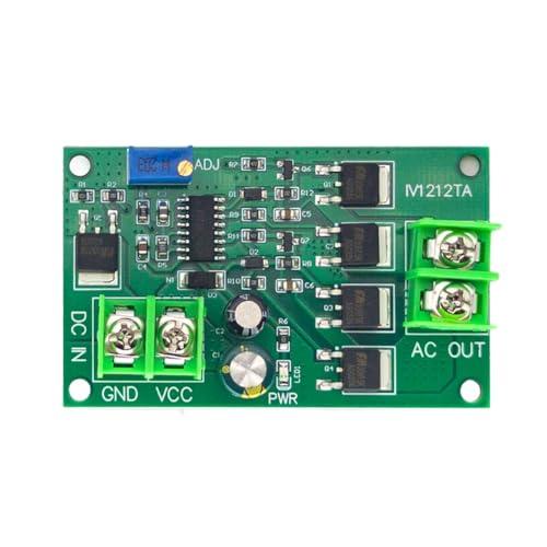 Gokelomg 200 W DC 12 V a AC 12 V inverter 50 Hz Modulo generatore di segnale rettangolare 12 W AC 12 V a 220 V IV1212TA Inverter