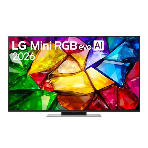 LG Mini RGB 55 pollici Serie MRGB87 55MRGB87B6B, Smart TV 4K, RGB Primary Color Pro, DualColor 100% DCI-P3/Adobe RGB, Dolby Vision & Atmos, webOS con Gemini e Copilot, Motion Booster 288, TV 2026
