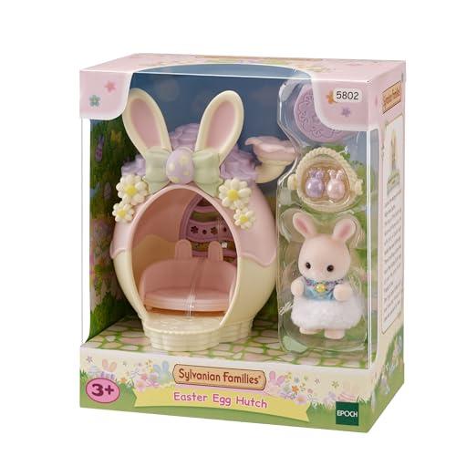 Sylvanian Families - La Casetta Segreta degli Ovetti – Edizione Pasquale con Bebè Coniglio Margherita e Caccia al Tesoro – Modello 5802