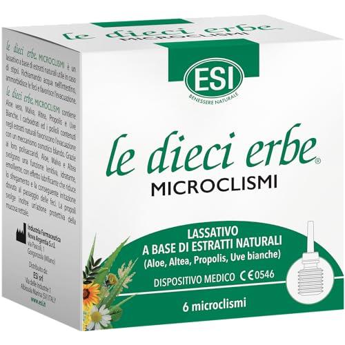 Esi Le Dieci Erbe 6 Microclismi a basa naturale