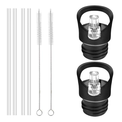 FSWWSF Tappo Borraccia Ricambio 2 pezzi Tappo Borraccia Termica Coperchio Standard per Bottiglia d'Acqua Ricambio Coperchio di Ricambio per 1,91/1,94 pollici Bottiglie D'acqua