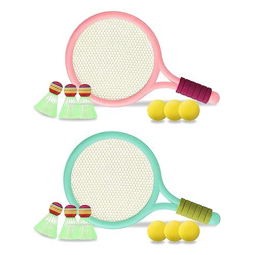 Per Bambini Mini Badminton Set, Leggero Kit da Gioco e Allenamento per Bambini