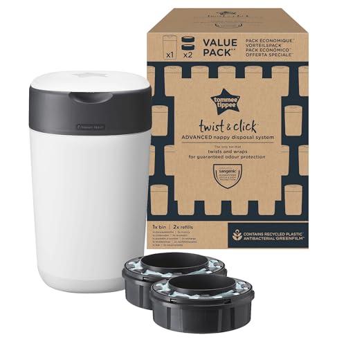 Tommee Tippee Twist and Click Advanced Nappy Bin
