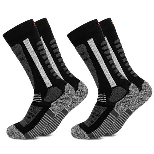 Occulto 2 Paia di Calze da Sci per Bambini Ragazzi e Ragazze (modello: Charlie)