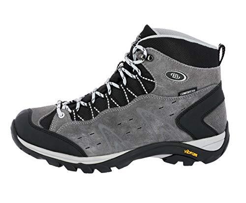 Brütting, Mount Bona High, Scarpe da Arrampicata Alta, Unisex - Adulto, Grigio, 43 EU