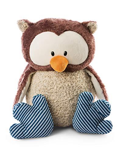 NICI Peluche gufo Oscar 80cm, marrone/beige