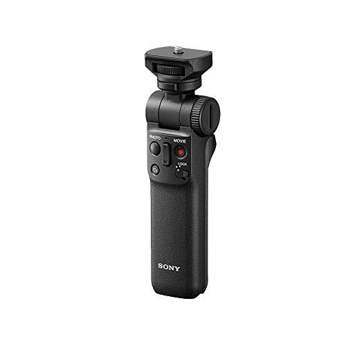 Sony Gp-Vpt2Bt Shooting Grip Bluetooth, Con Funzione Telecomando Wireless E Treppiedi, Per Fotocamere Digitali Sony, Ottimale Per Video E Vlog, Nero