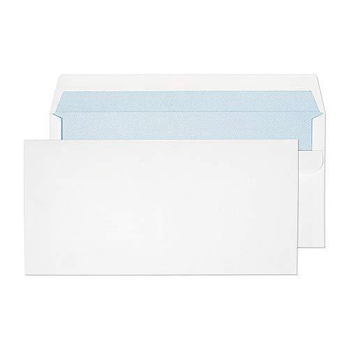 Blake Everyday 110 x 220 mm 90 g/m2 Buste Autosigillante (13882/50 PR) Bianco, Confezione da 50
