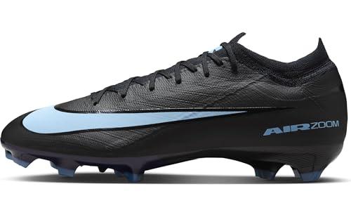 Nike ZM Vapor 16 PRO Fg, Scarpe da Calcio Uomo, Black Ice Blue, 42.5 EU
