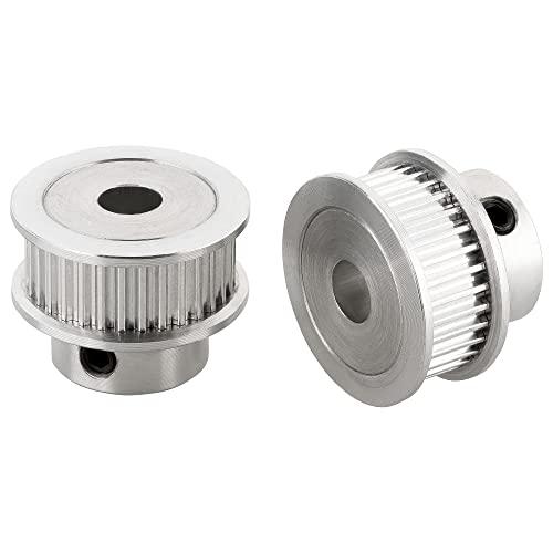 Turmberg3D - 2x GT2 puleggia dentata/pulley - 20 denti - foro-Ø: 4mm - cinghia di larghezza: 10mm (GT2-10 · 20T · Ø4)