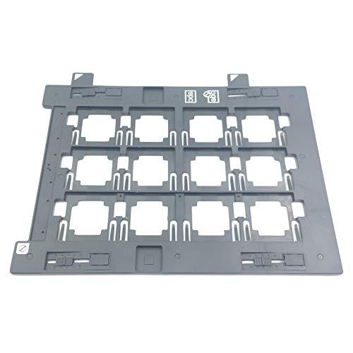 OKLILI (12 fori 35 mm supporto per negativi foto scanner pellicola supporto scorrevole compatibile con Epson Perfection V700 V750 V800 V850