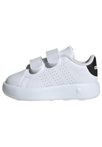 adidas Advantage Shoes Kids, Scarpe da Tennis Unisex - Bambini e Ragazzi, Cloud White Cloud White Cloud White, 21 EU