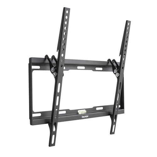 Vultech BTV-T3255LITE Supporto Fisso Staffa da Parete per TV a Schermo Piatto LED LCD Plasma da 32’’ a 55’’ VESA 400x400, 400x200, 300x300, 200x200, Supporto Resistente 35 kg e Livella a Bolla