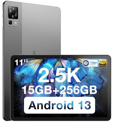 DOOGEE Tablet 11 Pollici, T30 PRO Android 13 Tablet, 2.5K Tablet PC/Helio G99 Octa-Core/15GB RAM + 256GB Rom (2TB TF)/8580mAh Gaming Tablet/20MP