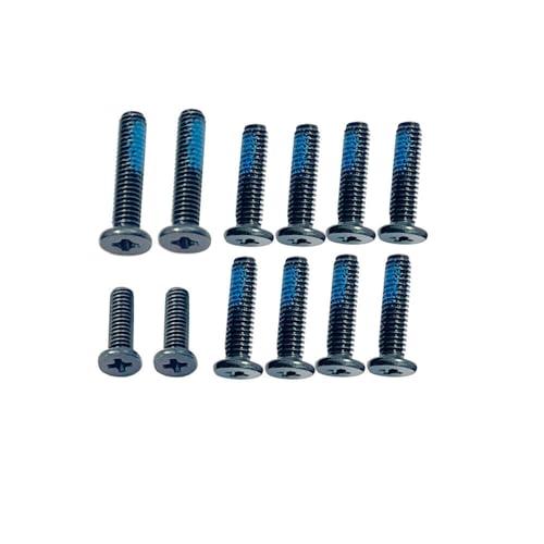 ZAHARA Kit viti telaio computer portatile custodia base fissaggio per ASUS TUF Gaming A15 FA507,TUF Gaming A15 FX507 Bottom Case Laptop Screws (12PCS)
