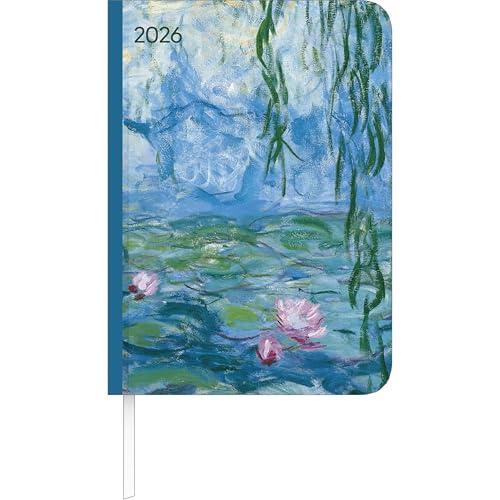 Lady Journal Monet 2026 - Taschenkalender A6 (10,7x15,2 cm) - Weekly - 192 Seiten - Notiz-Buch - Termin-Planer - Alpha Edition