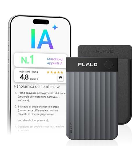 Plaud Note Pro Registratore Vocale AI Professionale con Custodia Audio Digitale Trascrivi Riassumi con Tecnologia AI Controllo App Perfetto per Riunioni Lezioni Chiamate Colloqui