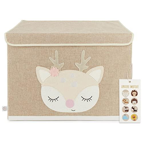 Bieco | contenitore porta giochi bambini | contenitori cesta giochi | scatole portaoggetti | baule portagiochi