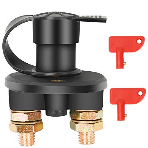Bolatus Batteria Principale Interruttore 12V / 24V Staccabatteria Marino Cut off interruttore per Auto Moto Marine Camion Barca