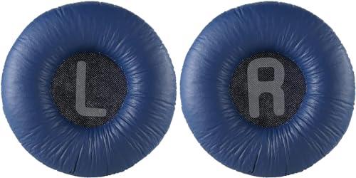 Yizhet Cuscinetti Cuffie Compatibile con JBL T510BT T500BT T450BT T450 JR300BT & JBL Tune 510BT 500BT 450BT 520BT 310BT Padiglioni Cuffie di Ricambio in PU e Spugna, Blu