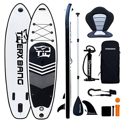 Tigerxbang SUP - Tavola da Stand Up Paddle Gonfiabile Completa,320x80x15cm