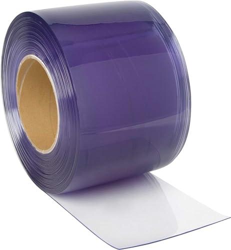 Kerbl Tenda a Strisce (stalle/Paddock/padiglioni, Rotolo Lunghezza 25 m, Larghezza 20 cm, Tenda Trasparente, PVC, Senza Materiale di Montaggio) 291156