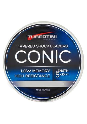 TUBERTINI Shock leader CONIC 5 x 15 M (Ø 0,205-0,570 mm)