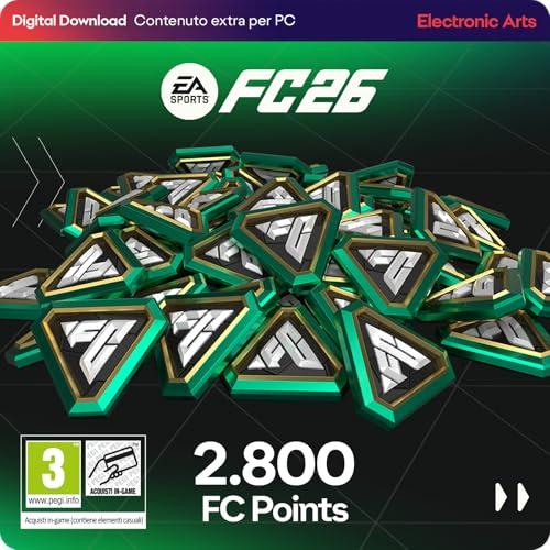EA Sports FC 26 2800 UT Points PCWin | Codice EA App | Videogiochi | Italiano