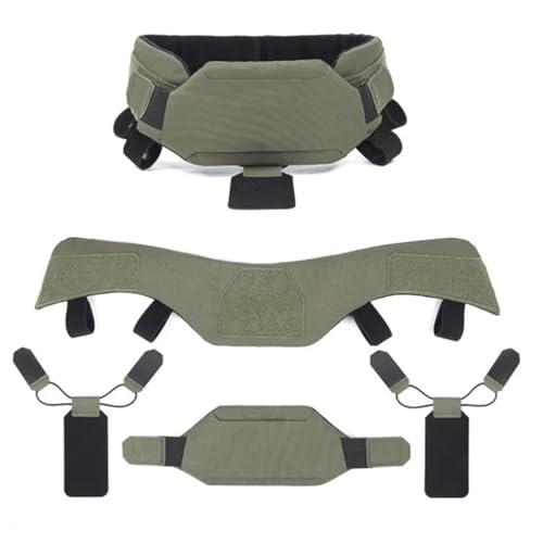 Protezione tattica per il collo, gilet tattico universale per la protezione del collo, accessori da caccia per airsoft (OD)