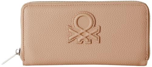 United Colors of Benetton Portafoglio 618UDY072, Beige, ST Donna