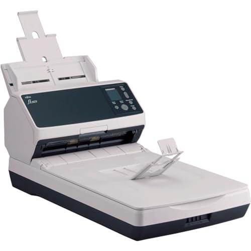 Fujitsu fi-8270 Numériseur chargeur automatique de documents (adf) + chargeur manuel 600 x 600 DPI A4 Noir, Gris