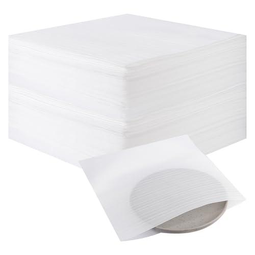 WUFANC 100 Pezzi Pluriball Imballaggio, Fogli in Poliuretano Espanso 30 x 30 cm per Imballaggio per Spedizioni, Trasloco Protezione Fragile Vetro, Porcellane, Stoviglie