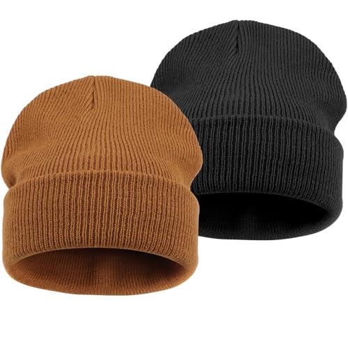 DRESHOW Toddler Beanie Bambini Cappelli Invernali Bambini Morbida Maglia Unisex Cappello per Bambini Ragazzi Ragazze Cappello Caldo per 3-7 Anni