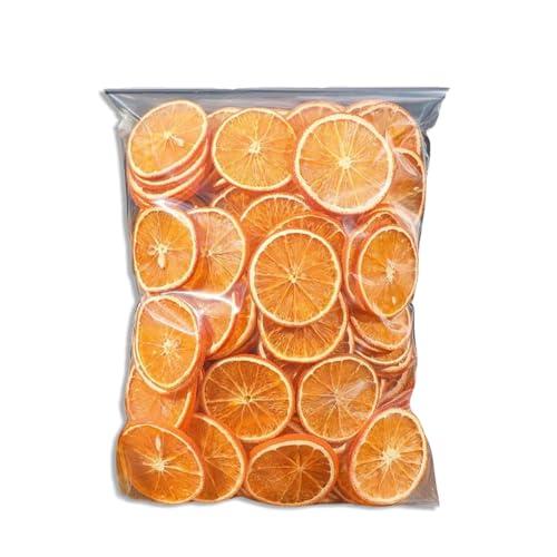 BaiLiSnacky Tè Alla Frutta 100g Fette Di Pompelmo Essiccato Premium Fette Di Arancia Essiccate Di Per Corone Di Natale E D'Avvento Arancia Essiccata Per Cocktail (arancia secca)