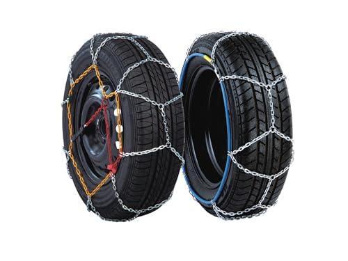 Kippen 1168CX - Coppia Catene da Neve con Maglia a Rombo da 9 mm - Gruppo KNS 60