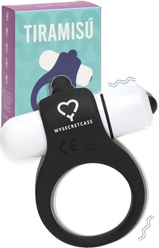 MySecretCase Anello Vibrante per Lei e Lui Sexytoysys Coppia Clitoride Anello Pene Lui Cock Ring Vibratoriper Coppia Vibratore per Uomo Masturbatore Uomo 1 Modalità di Vibrazione Mirata e Potente