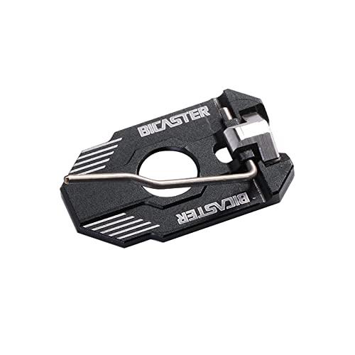 BICASTER Arrow Rest Ambidestro Alluminio Magnetico Rebound Regolabile (Nero)